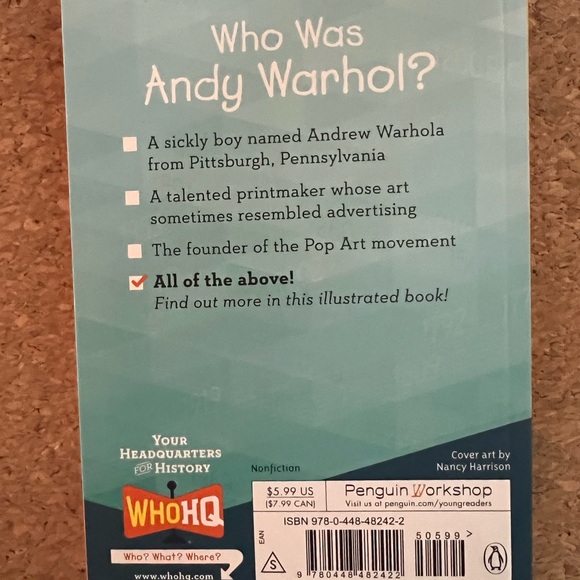 Who Was Artist Book Set for Kids - Picture 3 of 7